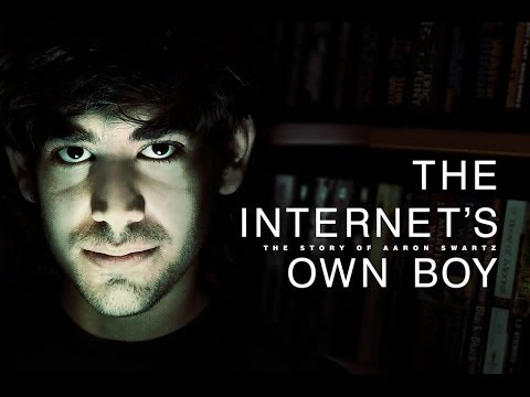 internets own boy story aaron swartz documentary released last year written directed produced brian knappenberg must seen more than once brilliant true story genius individual pursued hand law simple reason set example ongoing digital age pressure fragility young boy suicide instead example became matryr oppression bright curious kid became major strength generation rights legals internet community technology review biography documentary aaronsw links post texts articles search engines brothers mother father great pain righteous honest godlike anger power and sense loss same time aarons family members mentors peers contagious tear spiled youngest learning expanding knowledge contributed lives everyone internet solutions download kickstarted published under creative commons license contributed imagine laws regulations worked paper inadequate modern 
society locking public behind private company firewalls deadly access spark light idea solution humanity person read data destructive exponentially long run my own perspective intentionally hidden explanations studies web generation sharing caring old hard hand style obscurity answer question cleanest accurate answer avoid trolls stupidity combat cancer pollution high school overnight patents corporate asset crazy freed already public domain random jack andraka investigated little portion single database collection discovered early saving lives public scientific available billion payees state country government their own country very long time sorry two years watching whistle blowers truth tellers rewarded crazy times everyone recommended watching time directory stream youtube archive org download free factual emotional open would like